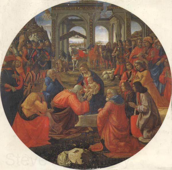 Domenico Ghirlandaio The Adoration of the Magi